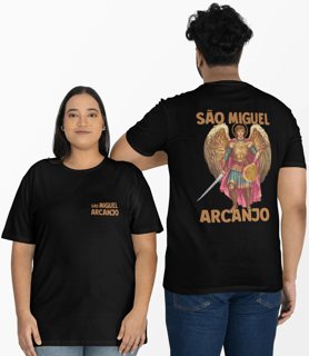 Nome do produto Camiseta algodão São Miguel Arcanjo