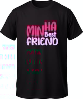 Nome do produto Camiseta best friend