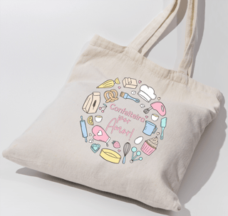 Nome do produto Ecobag confeiteira por amor