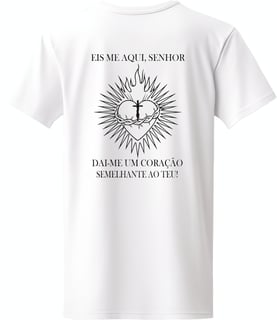 Nome do produto Camiseta eis me aqui senhor