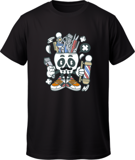 Nome do produto Camiseta algodão barbeiro