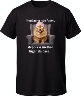 Nome do produto Camiseta cachorro chow-chow