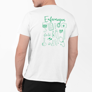 Nome do produto Camiseta quality Enfermagem frente e costas
