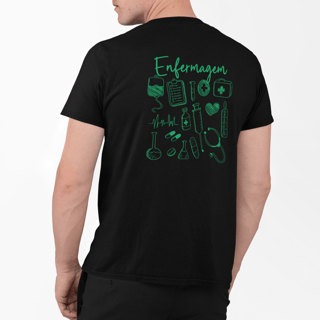 Nome do produto Camiseta quality Enfermagem frente e costas