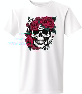Nome do produto Camiseta caveira mexicana