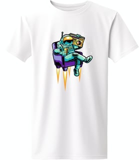 Nome do produto Camiseta astronauta