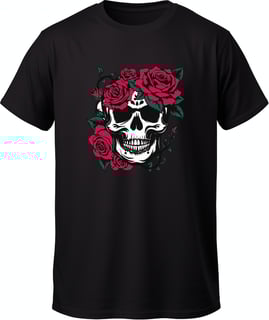 Nome do produto Camiseta caveira mexicana