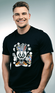 Nome do produto Camiseta algodão barbeiro