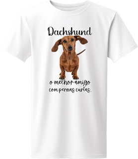 Nome do produto Camiseta dachshund