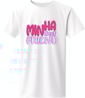 Nome do produto Camiseta best friend