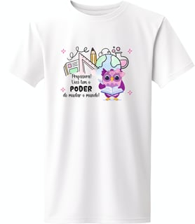 Nome do produto Camiseta professora