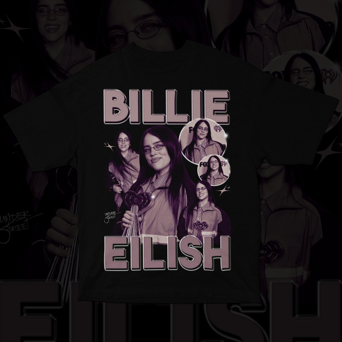 Nome do produto: BILLIE EILISH 2025 (SÓ FRENTE)