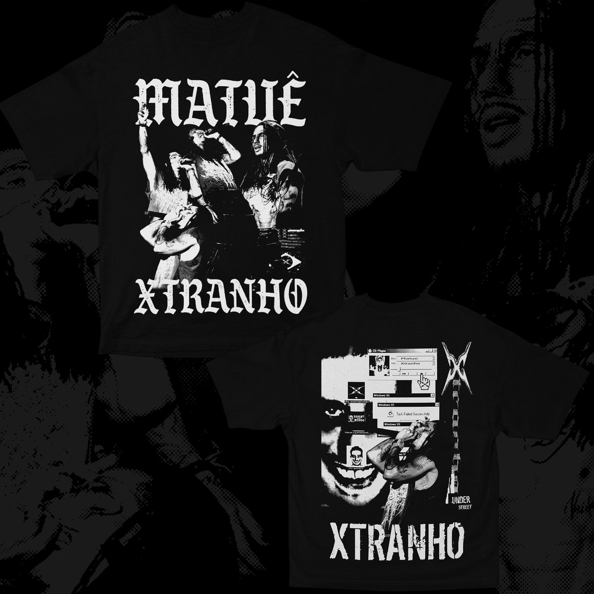 Nome do produto: XTRANHO (FRENTE E COSTAS)