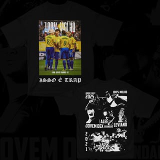 Nome do produto 100% MOLHO LIMITADO (FRENTE E COSTAS)