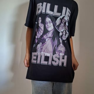 Nome do produto BILLIE EILISH 2025 (SÓ FRENTE)