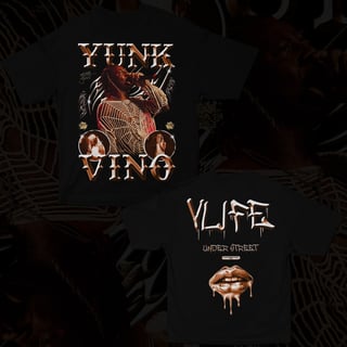 Nome do produto YUNK VINO (FRENTE E COSTAS)