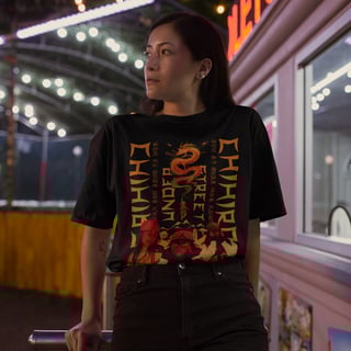 Nome do produto BILLIE EILISH CHIHIRO (SÓ FRENTE)