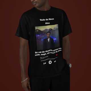 Nome do produto TUDO DE NOVO (SÓ FRENTE)