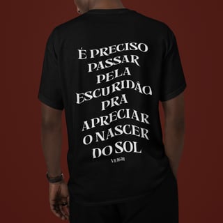 Nome do produto VEIGH FRASE (FRENTE E COSTAS)