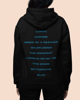 Nome do produto HIT ME HARD MOLETOM (FRENTE E COSTAS)