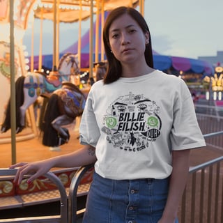 Nome do produto BILLIE EILISH EYES (SÓ FRENTE)