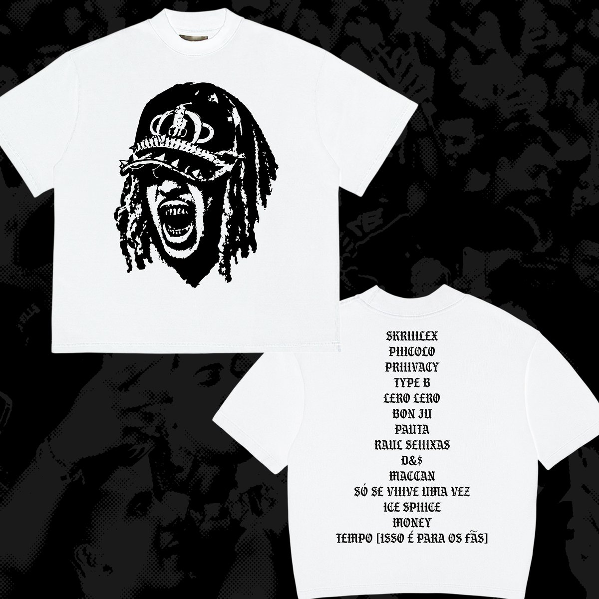 Nome do produto: DESSIIIK BRANCO (FRENTE E COSTAS)