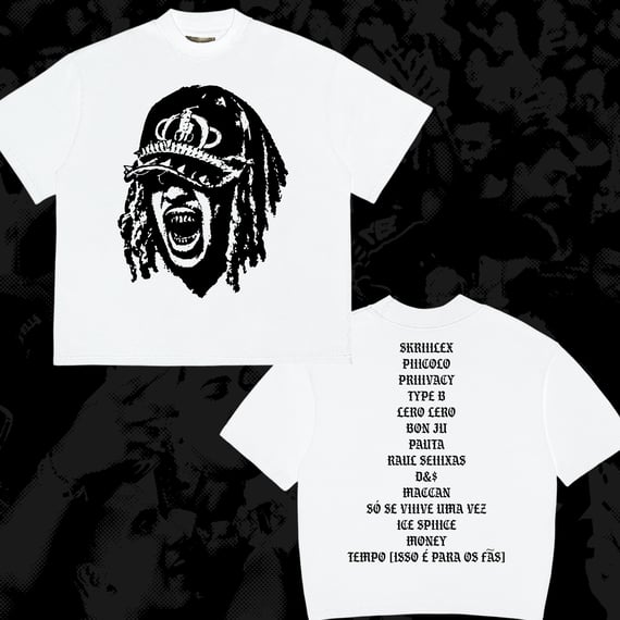 DESSIIIK BRANCO (FRENTE E COSTAS)