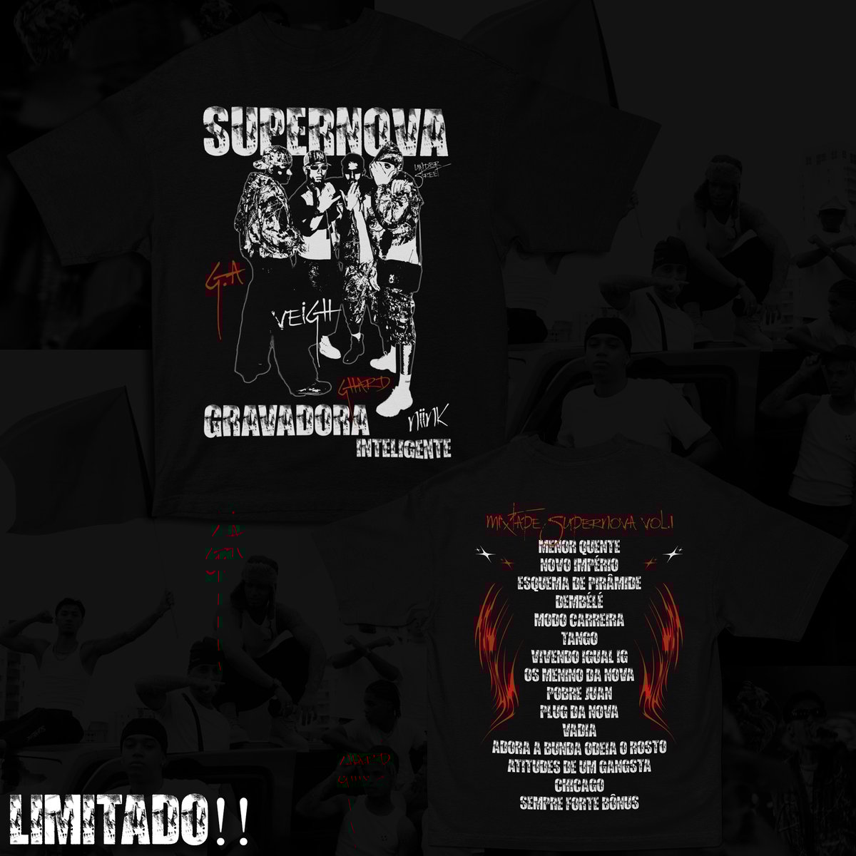 Nome do produto: SUPERNOVA (FRENTE E COSTAS)