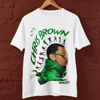 Nome do produto CHRIS BROWN BREEZY (SÓ FRENTE)