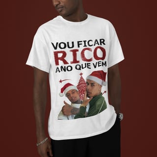 Nome do produto VOU FICAR RICO (SÓ FRENTE)