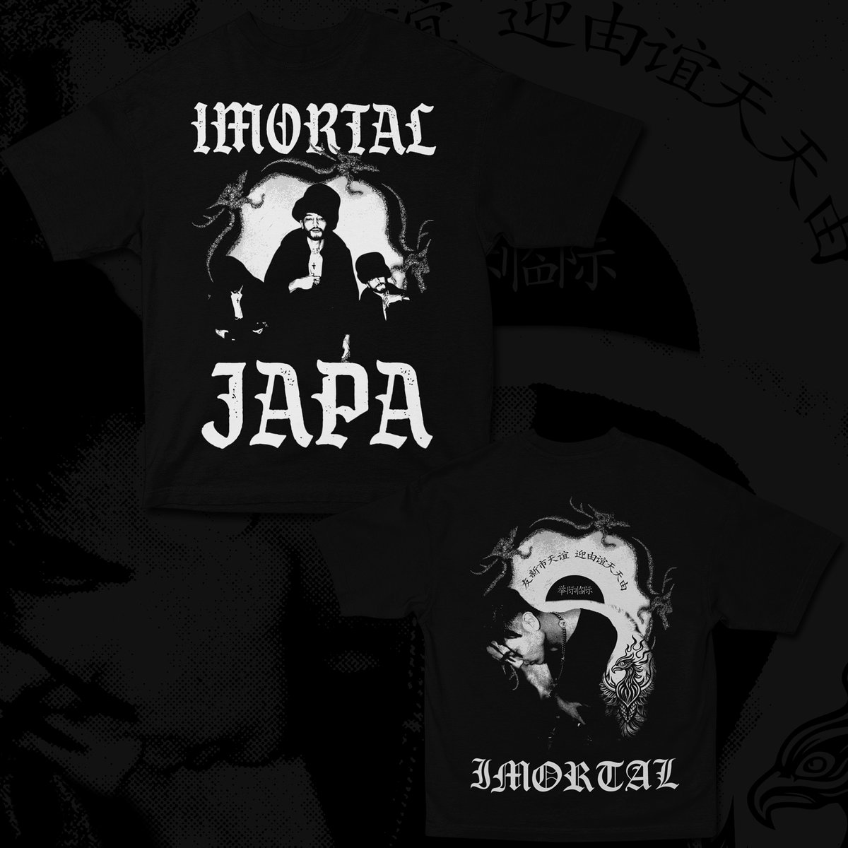 Nome do produto: IMORTAL JP (FRENTE E COSTAS)