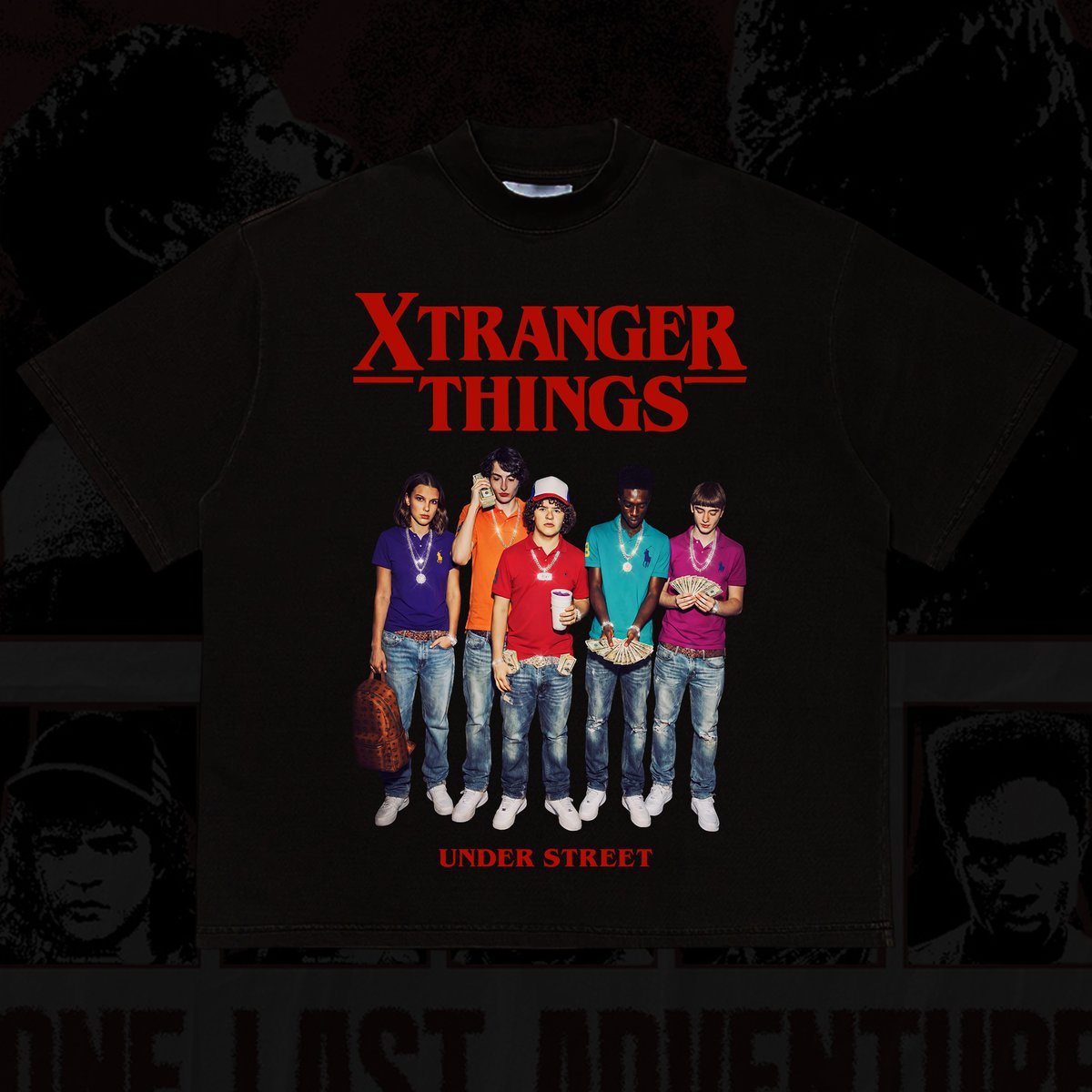 Nome do produto: XTRANGER THINGS (SÓ FRENTE)