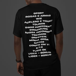 Nome do produto SWAGBOY (FRENTE E COSTAS)