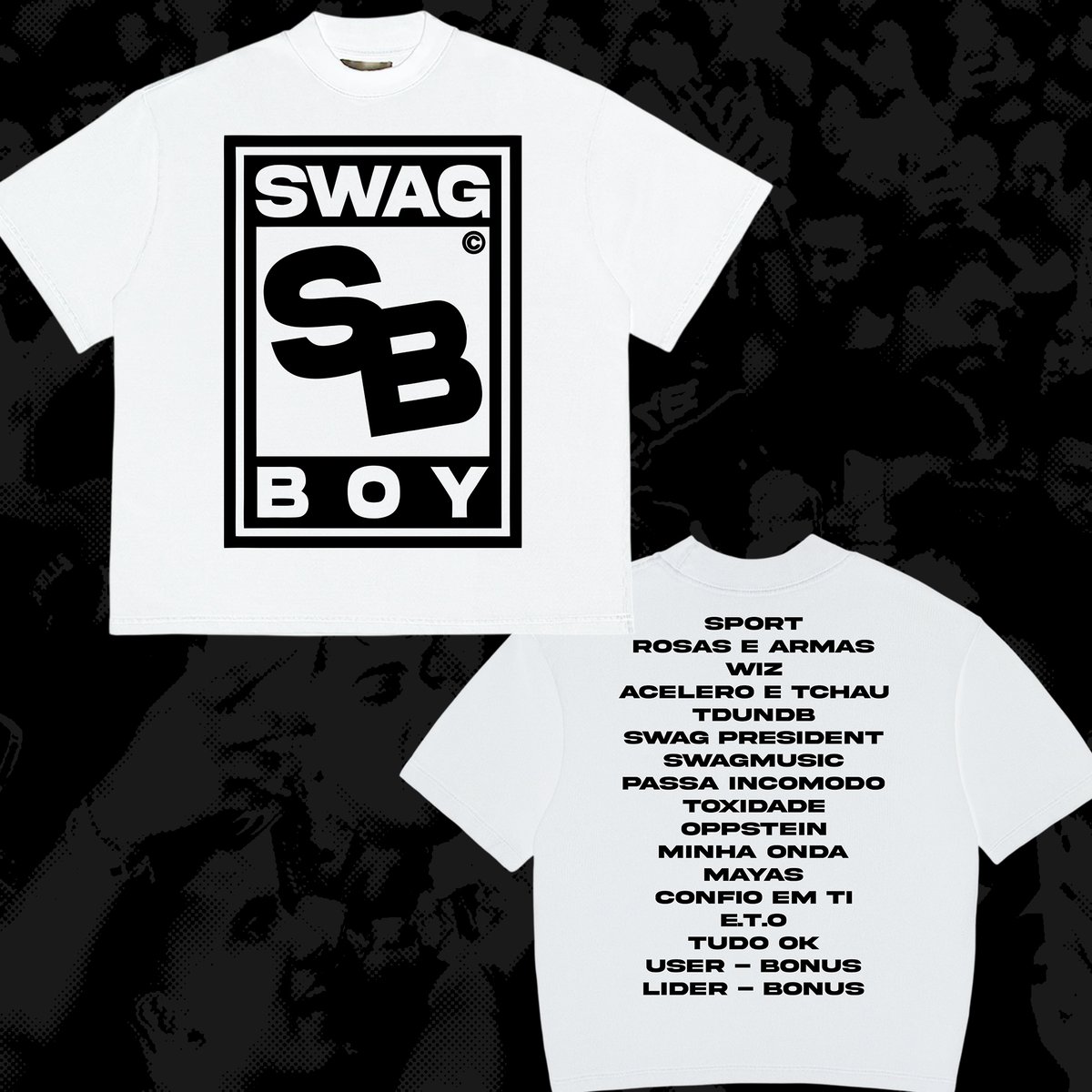 Nome do produto: SWAGBOY TRACK (FRENTE E COSTAS)