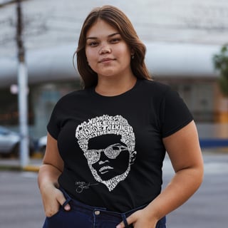 Nome do produto BRUNO MARS LETRAS PLUS SIZE