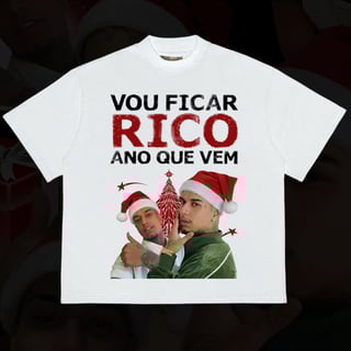 Nome do produto VOU FICAR RICO (SÓ FRENTE)