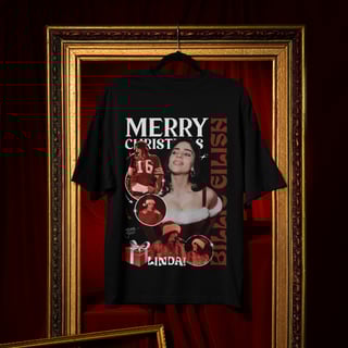 Nome do produto BILLIE EILISH NATAL (SÓ FRENTE)