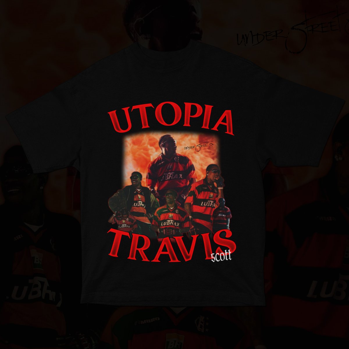 Nome do produto: UTOPIA FLAMENGO (SÓ FRENTE)