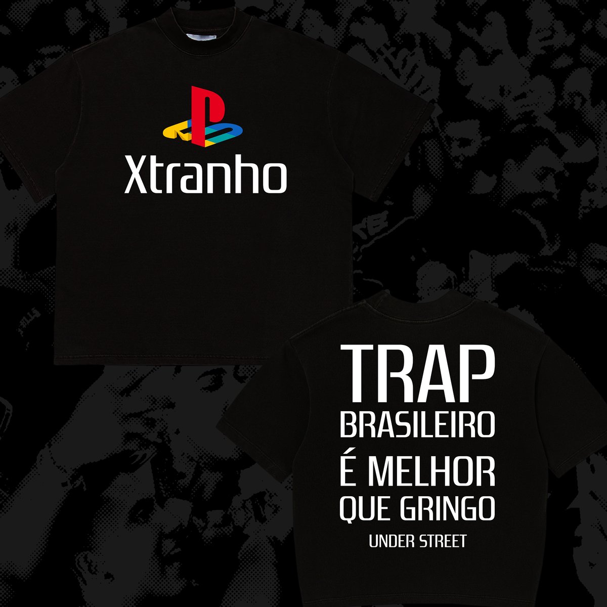 Nome do produto: TRAP BR (FRENTE E COSTAS)
