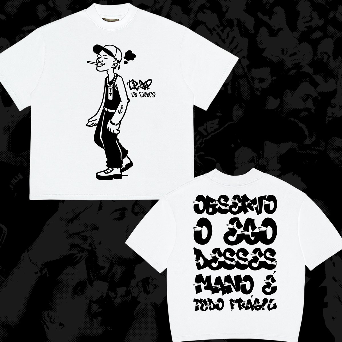 Nome do produto: ESPINAFRE (FRENTE E COSTAS)