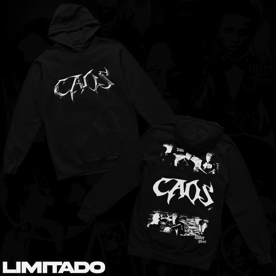CAOS MOLETOM (FRENTE E COSTAS)
