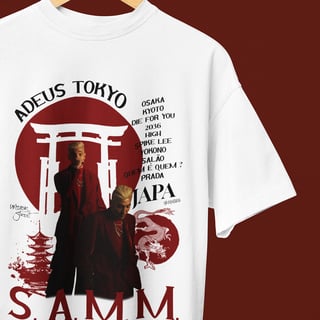 Nome do produto ADEUS TOKYO BRANCO (FRENTE E COSTAS)