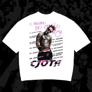 Nome do produto CJOTA ROSA (FRENTE E COSTAS)