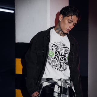 Nome do produto BILLIE EILISH EYES (SÓ FRENTE)