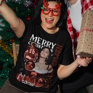 Nome do produto BILLIE EILISH NATAL (SÓ FRENTE)