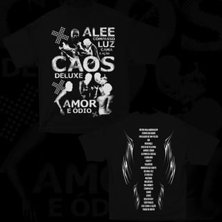 Nome do produto AMOR E ÓDIO (FRENTE E COSTAS)