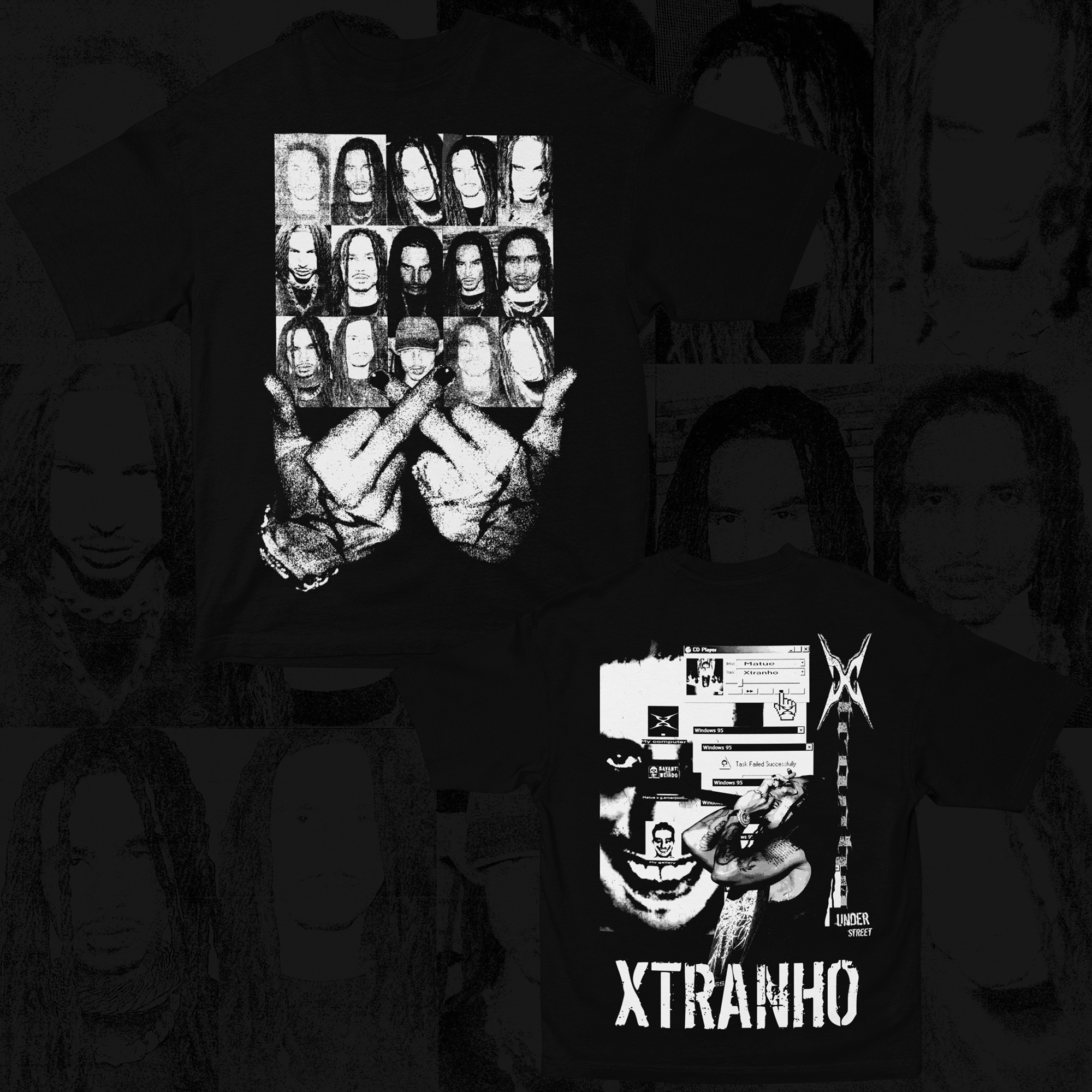 XTRANHO FUCK (FRENTE E COSTAS)