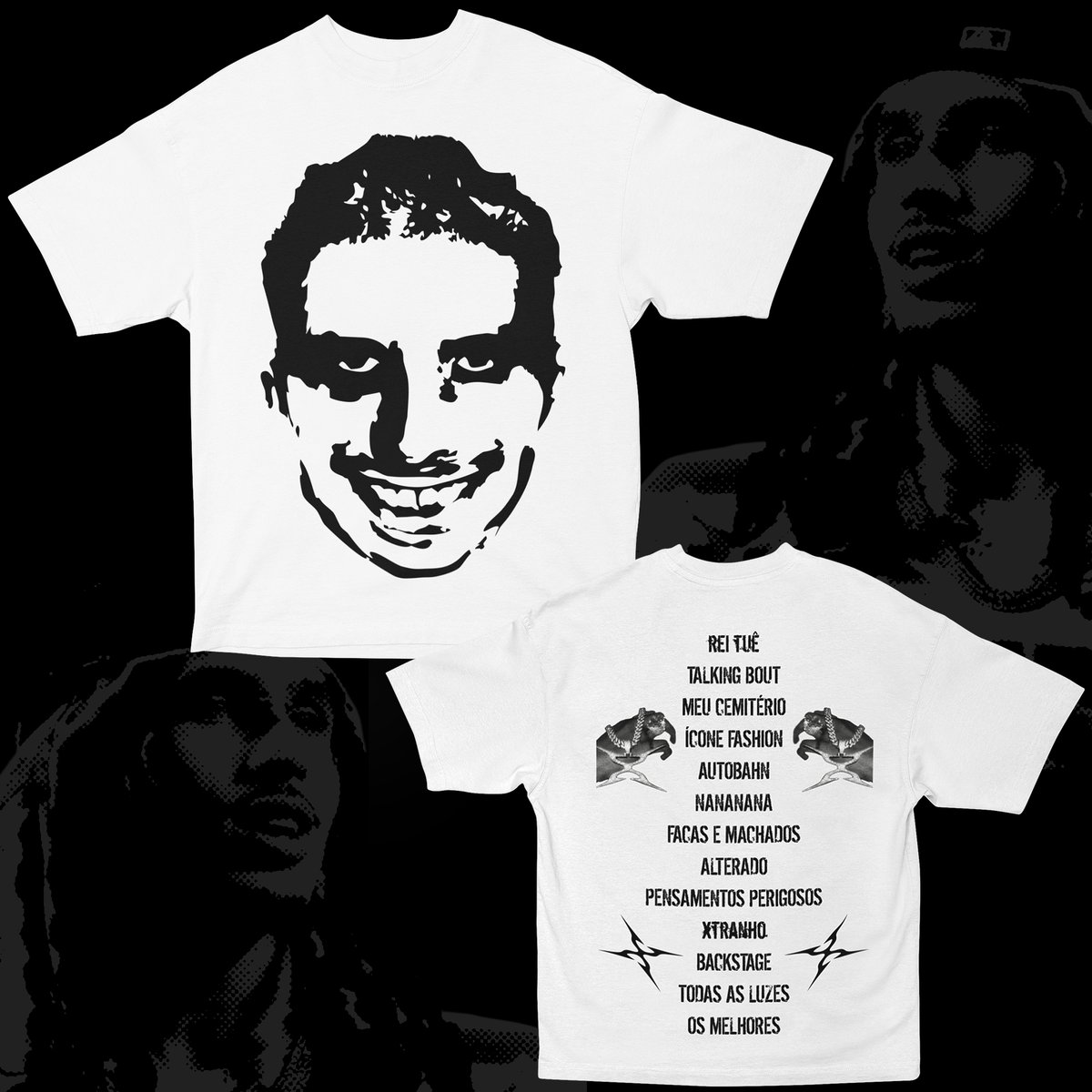 Nome do produto: REI TUÊ TRACK (FRENTE E COSTAS)