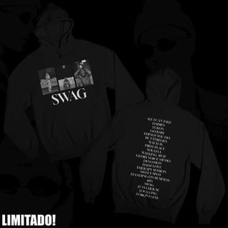SWAG MOLETOM (FRENTE E COSTAS)
