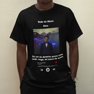 Nome do produto TUDO DE NOVO (SÓ FRENTE)